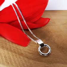 collier femme en argent