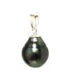 Élégance Marine : Sublime Pendentif en Perle de Tahiti
