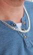 Élégance Masculine : Trouvez Votre Collier Homme en Argent Massif Idéal