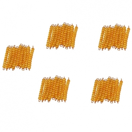 Éclat et Raffinement : Les Perles Dorées, Trésors de l’Élégance