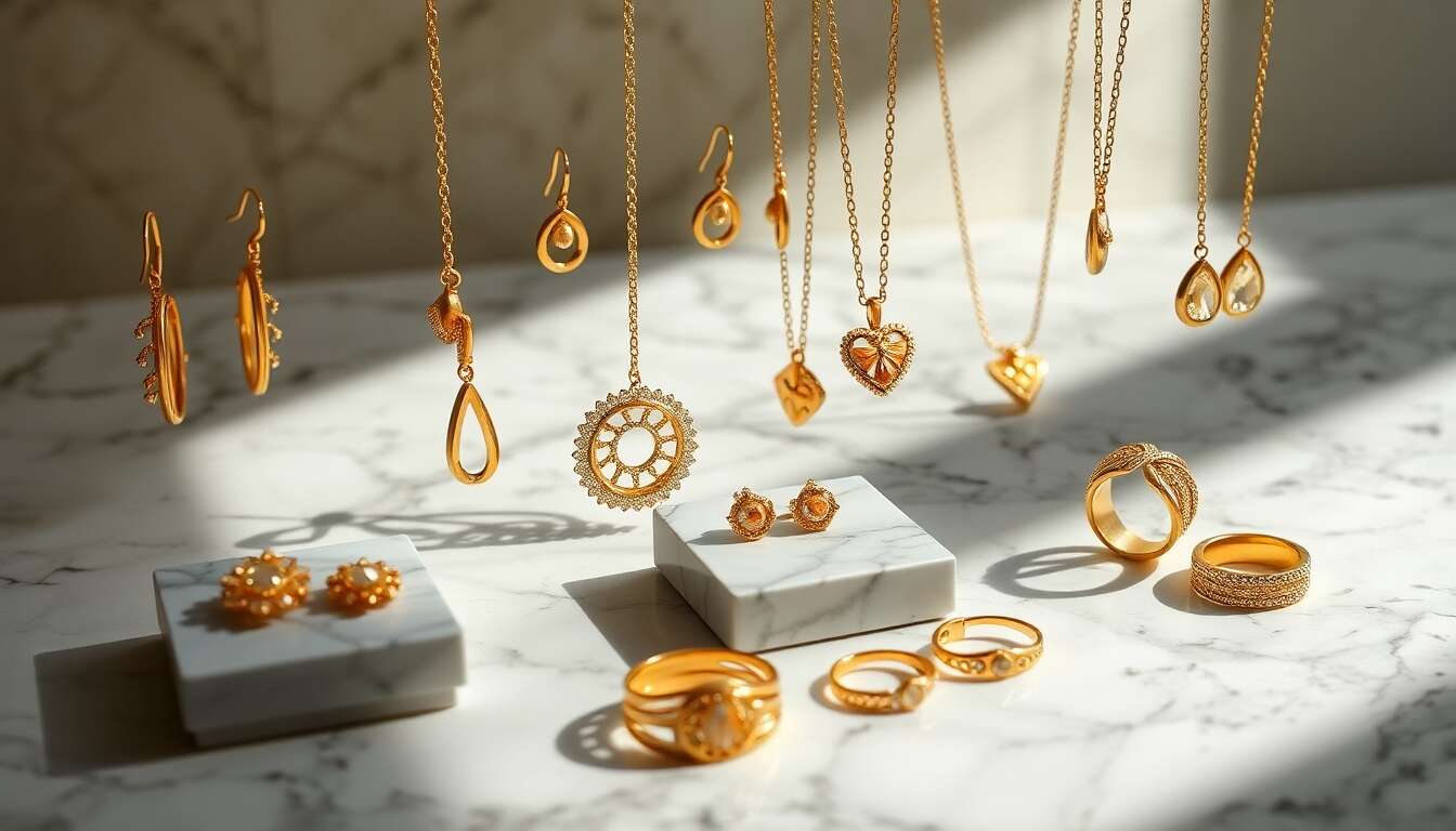 bijoux plaqué or