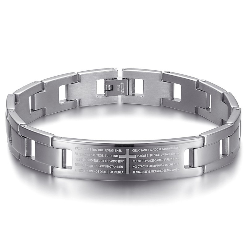 bracelet homme acier