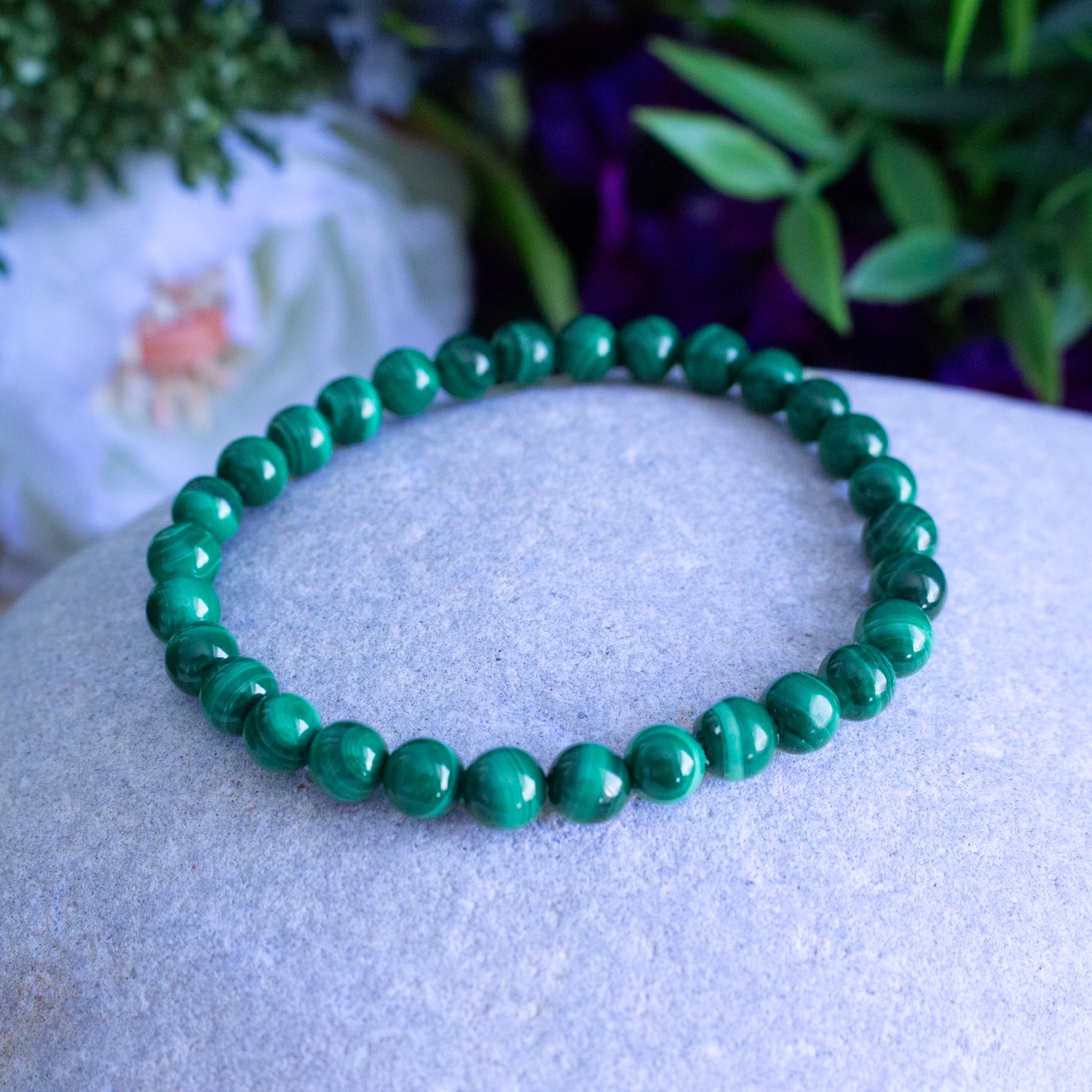Élégance Naturelle : Sublimez Votre Poignet avec un Bracelet en Malachite