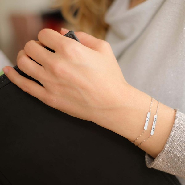 bracelet gravure femme