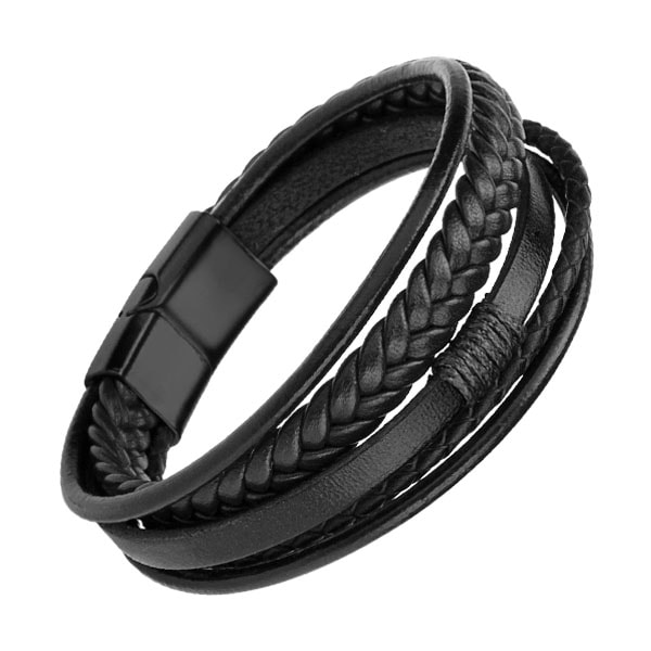 bracelet homme cuir luxe